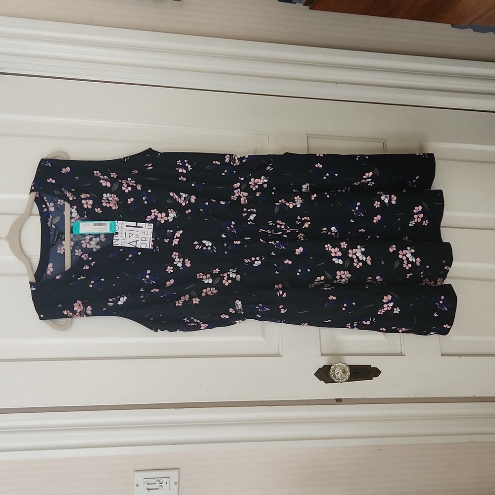 Women's 2X tie-waist dress, NWT